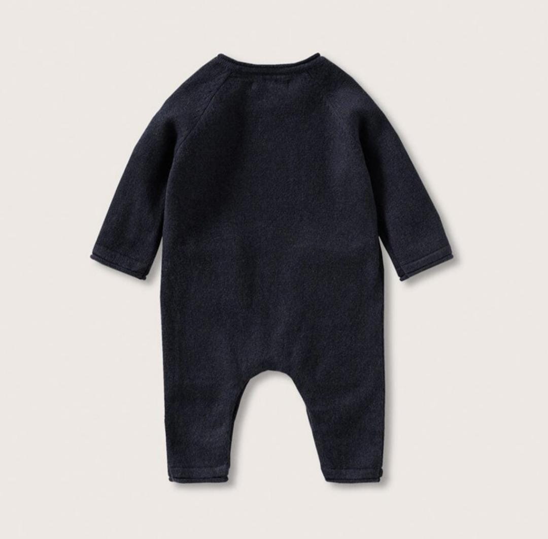 ENTERIZO KIDS NEGRO MANGO