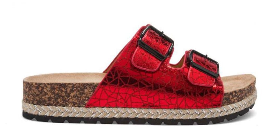SANDALIAS TIME CHOPPER ROJO MUJER