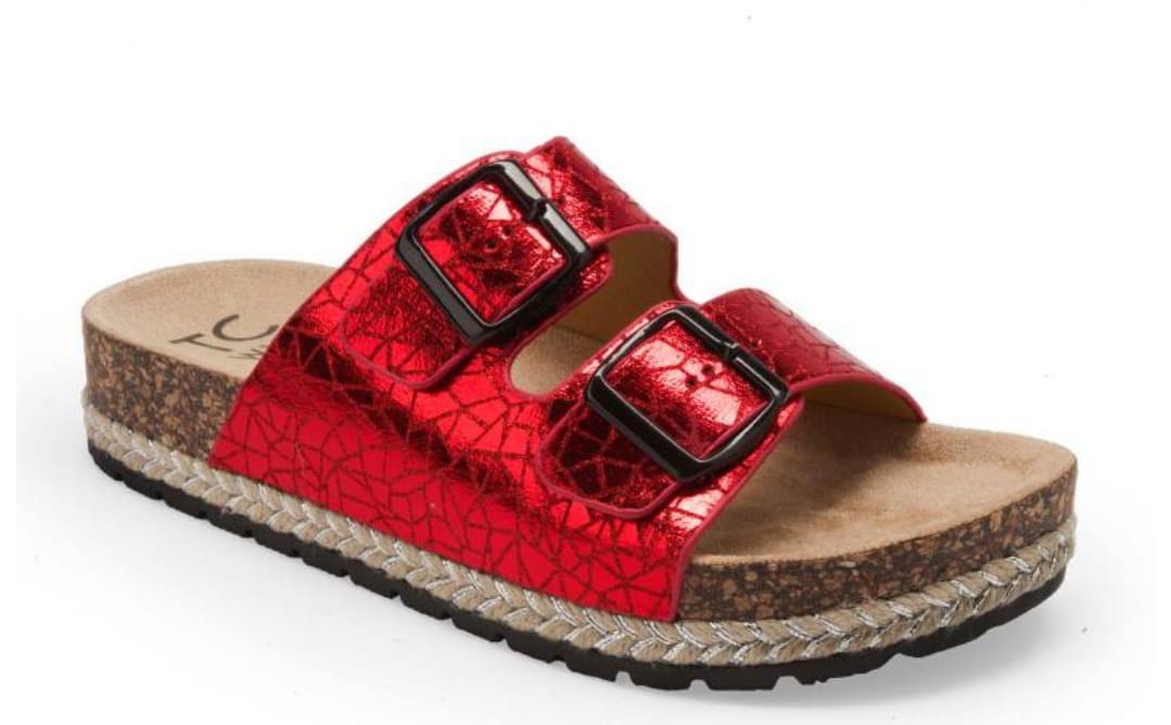 SANDALIAS TIME CHOPPER ROJO MUJER