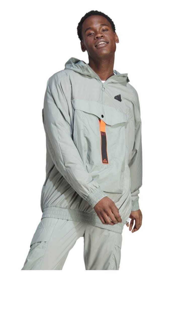 IMPERMEABLE DEPORTIVO VERDE ADIDAS