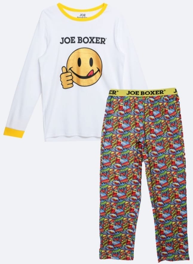 COJUNTO PIJAMA CARITA FELIZ JOE BOXER