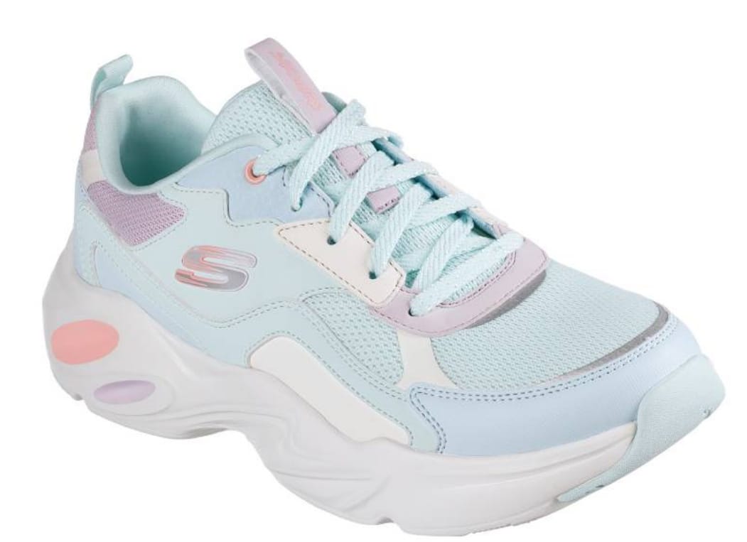 ZAPATILLA SKECHERS CELESTES WOMEN URBANAS