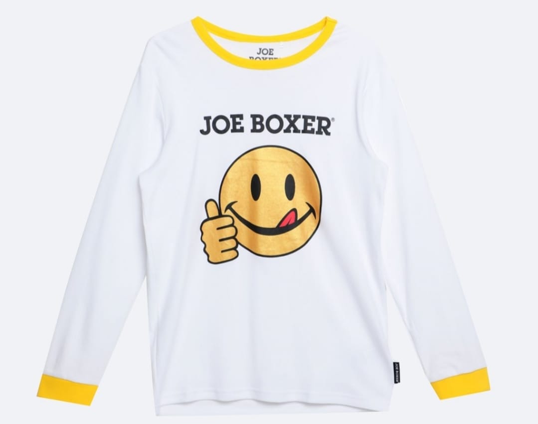 COJUNTO PIJAMA CARITA FELIZ JOE BOXER