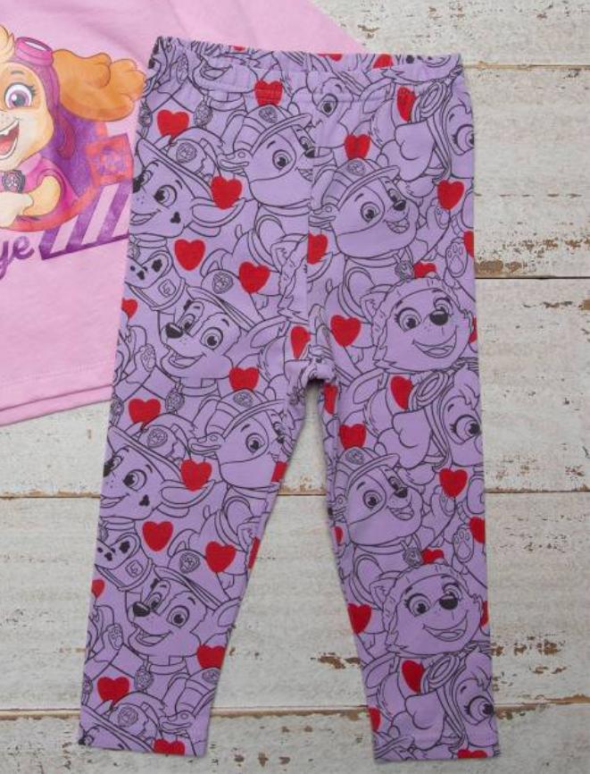 PANTALON PIJAMA LILA PAW PATROL