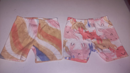 SHORT CARTER'S PACKS X2 COLORES