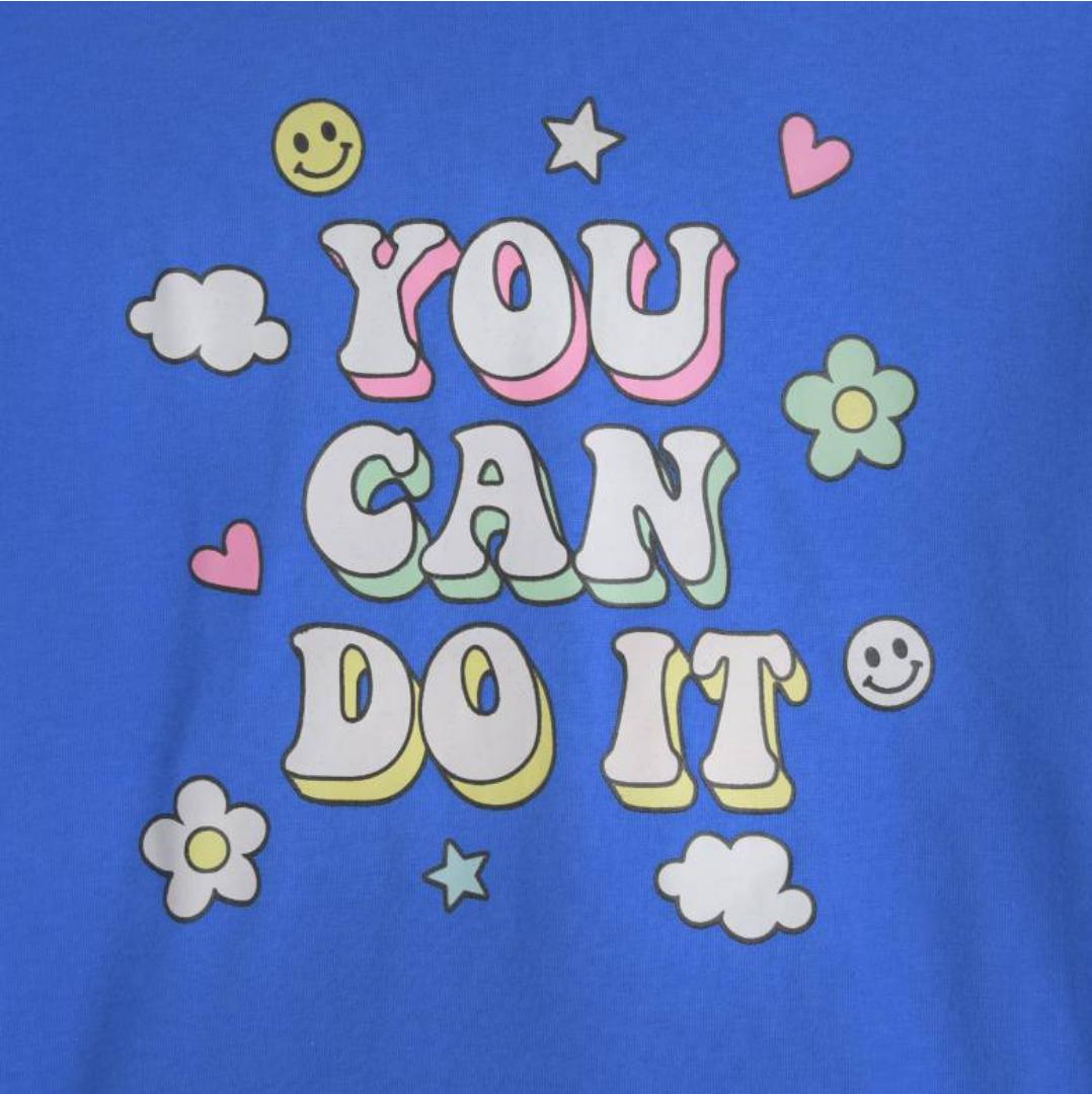 POLO YAMP! GIRL AZUL EST. "YOU CAN DO IT"