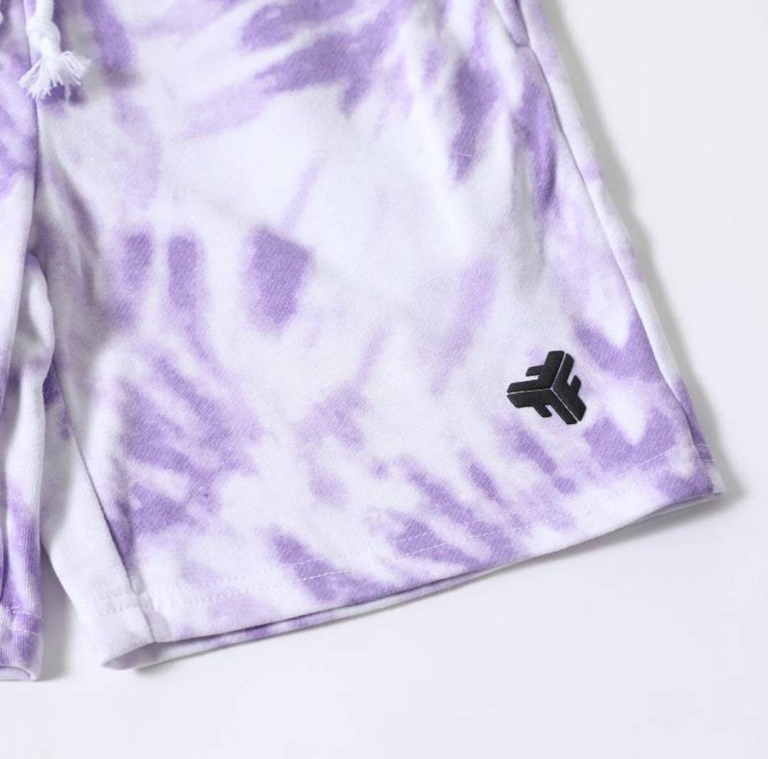 SHORT FEDERATION LILA TIE DYE ALGODON NIÑO