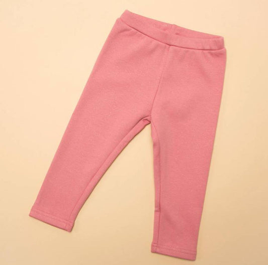 PANTALON YAMP! ROSADO BRILLO GRUESO INTERIOR PIEL DE DURAZNO