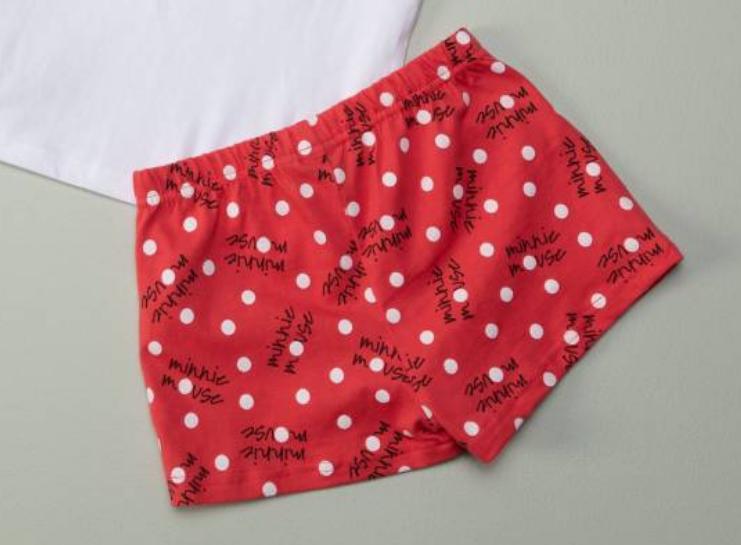 SHORT MINI MOUSE ROJO