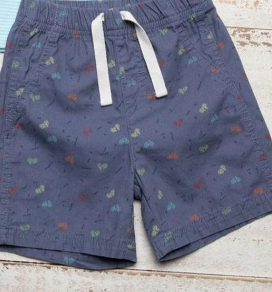 SHORT AZUL DISEÑO BICICLETAS YAMP!