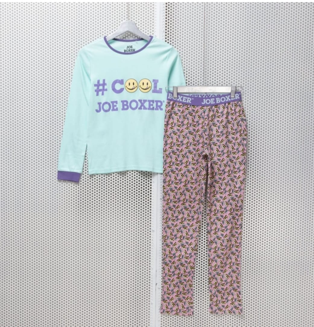 CONJUNTO PIJAMA NIÑA JOE BOXER