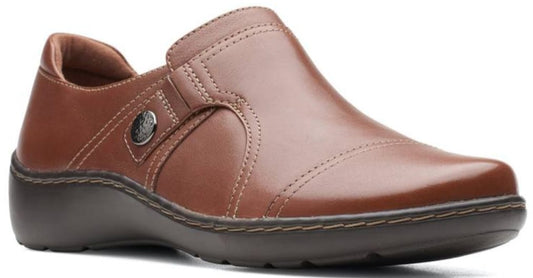 ZAPATOS CLARKS MARRON CASUALES MUJER CORA POPPY